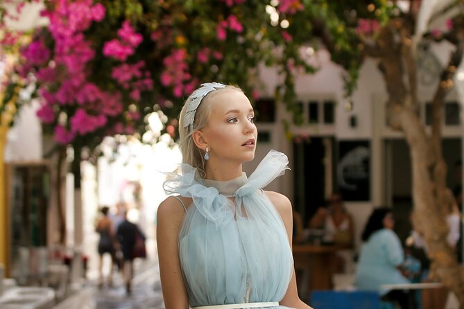 1 Hour Private Photo Session In Mykonos - Little Venice: colorful balconies, sea views, and candid-friendly direction