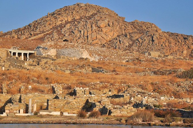 3 hour private cruise: DELOS - RHENIA - Rhenia Stop: Skinos and the Blue Lagoon Swim Break