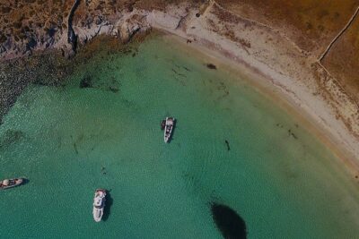 3 hour private cruise: DELOS - RHENIA - Delos Stop: Ancient Monuments, Myth, and a Short Island Visit