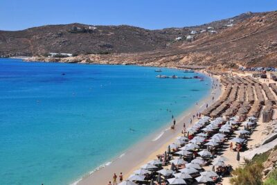 3 Hour Private Cruise – South Coastline Of Mykonos - What’s Included on Don Blue Yachting: Open Bar, Towels, and Snorkeling