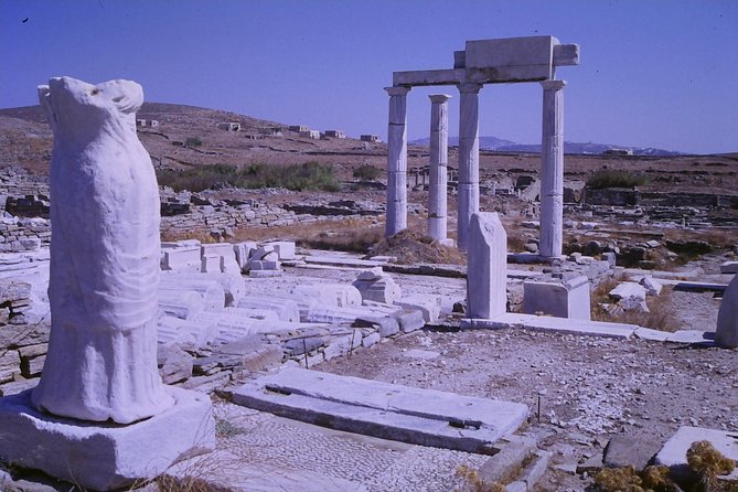 DELOS, the island of god Apollo - How the Half-Day Delos Plan Works from Mykonos