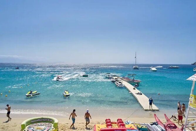 For Cruise Ships: Beach Escape and Free Time in Mykonos Town - Cruise-ship pickup: two meeting points and a sign that saves time