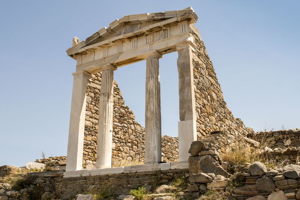From Mykonos Cruise Port: Delos Guided Tour - From Market Street to Sacred Zone: Apollo and the Big Statement Pieces