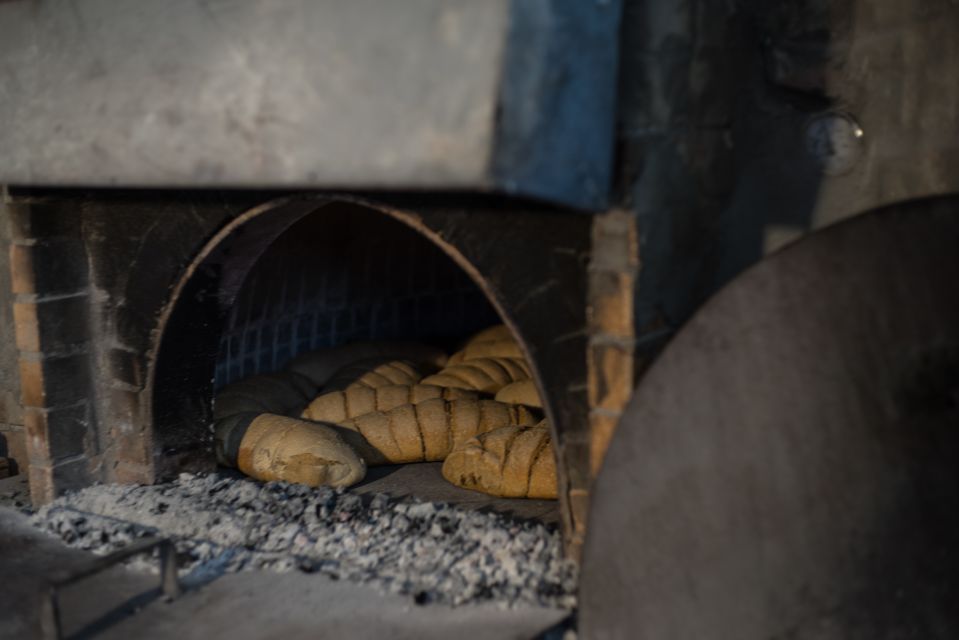 From Mykonos: Mykonian Farm Baking Class with Brunch - Wood-oven breadwork: knead, rest, shape, and bake
