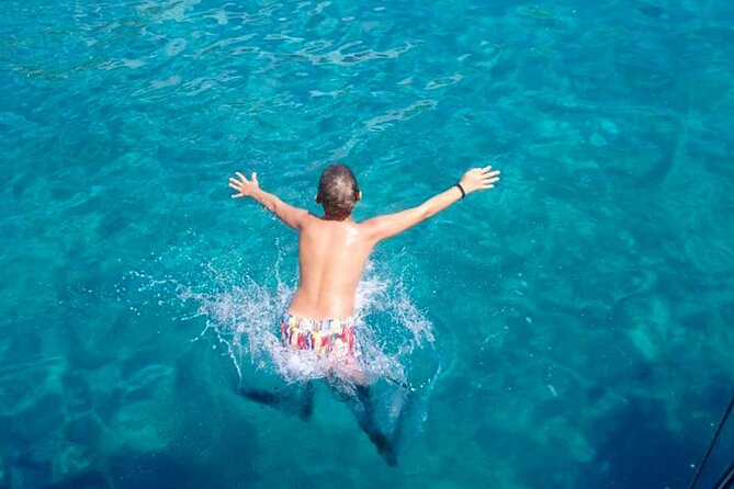 Mykonos 6hrs sailing cruise: Delos Rhenia with lunch & transfer - Snorkeling gear and SUP: the included water time is the deal
