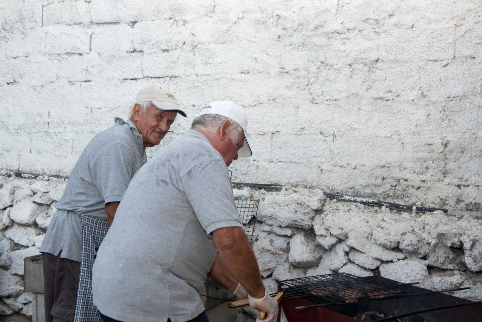 Mykonos: Barbecue at a Mykonian Farm - Arriving at the organic farm: raki, treats, and stone-couch comfort