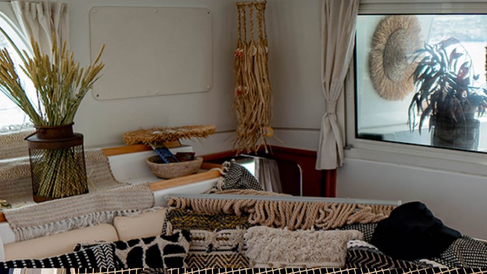 Mykonos: Boho Experience Catamaran Cruise - Food, Drinks, and DJ Sets: The Onboard Mix That Works