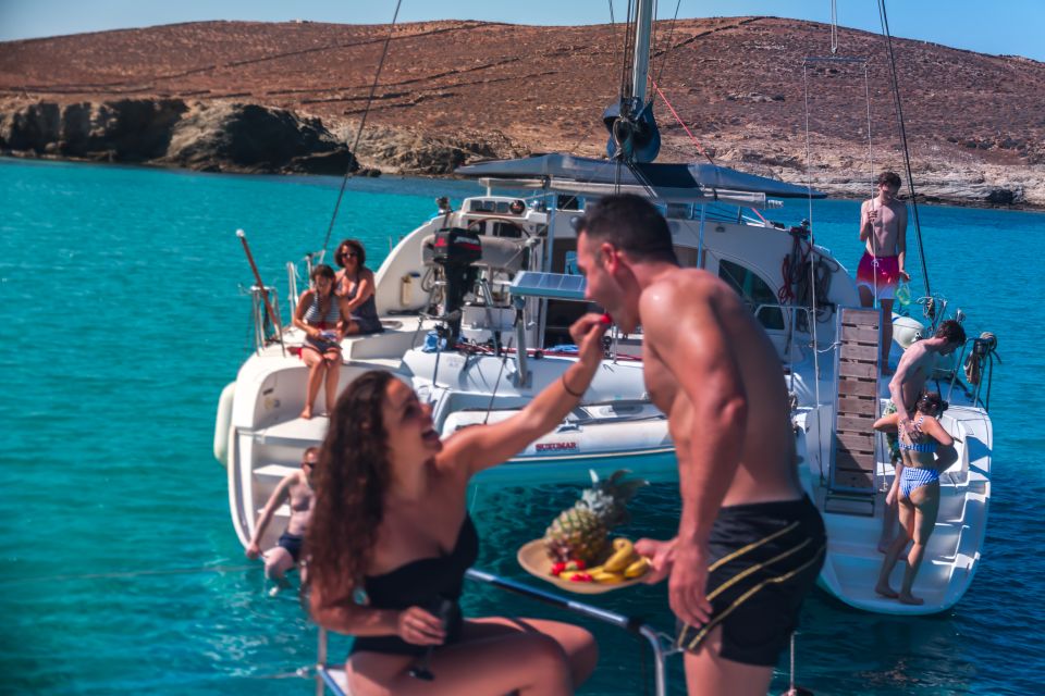 Mykonos: Catamaran Cruise With Meal and Drinks - Should You Book the Mykonos to Rhenia Catamaran?