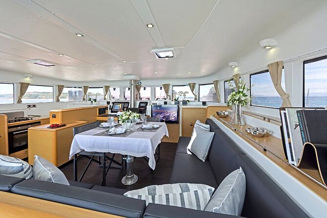 Mykonos Catamaran Premium Day-Sunset Tours 8-flavor Meal & Drinks - The onboard meal: 8 flavors, cooked right there, served without fuss