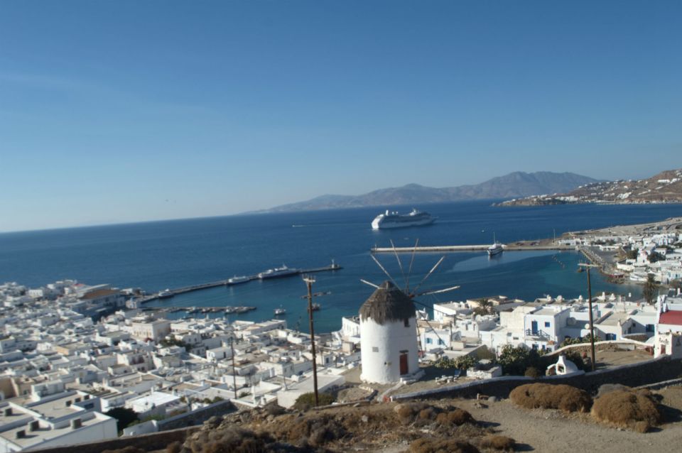 Mykonos: Farm, Ano Mera Village, and Beaches Guided Tour - The Mykonian Spiti farm: animals, hands-on farm life, and wine with lunch