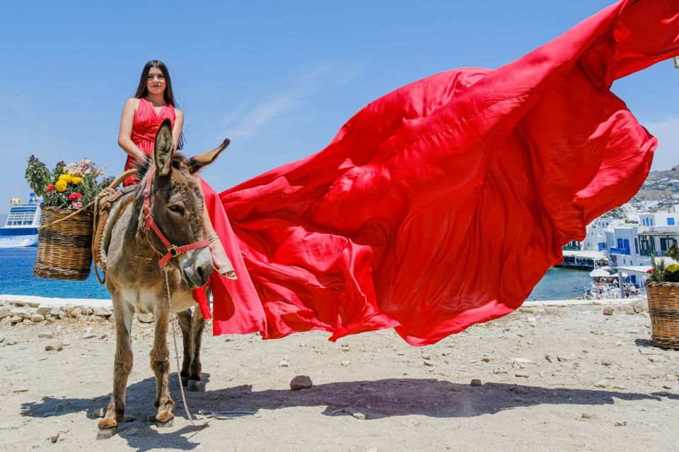 Mykonos: Flying Dress Photoshoot - Should you book this Flying Dress photoshoot in Mykonos Town?
