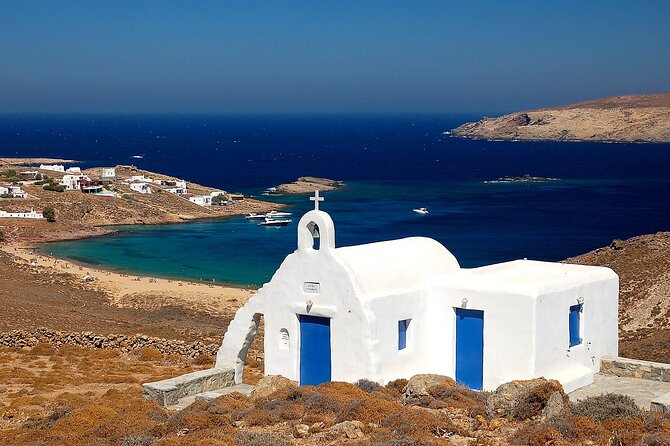 Mykonos Private Island Tour (3-4 hours) - Agios Sostis Beach: golden sand without sunbeds or beach bars