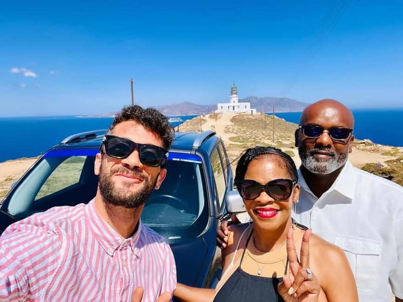 Mykonos: Private Island Tour with local guide -Jeep Renegade - How the 4-hour private route covers most of the island