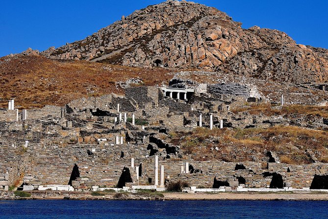 Mykonos Sail Cruise to Rhenia, Guided Tour of Delos, Lunch&Drinks - Price and value at about $145 per person