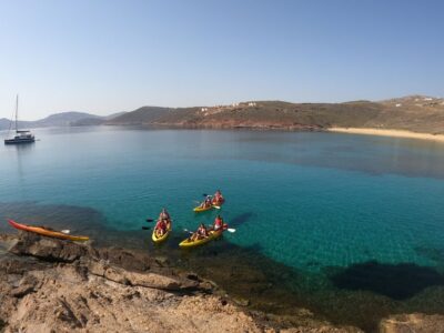 Mykonos: Secluded Bays Sea Kayaking Tour with GoPro Photos - 2 Hours on the Water: The Paddle Route to Agios Sostis