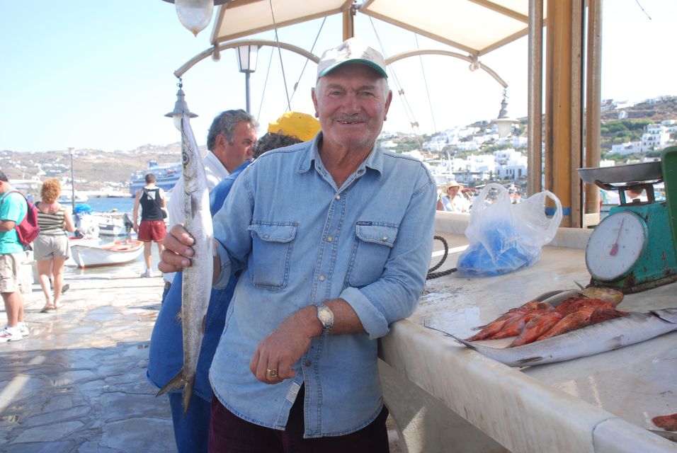 Mykonos Shore Excursion: City & Island Tour - Markets and Morning Energy: Fish and Vegetable Stops