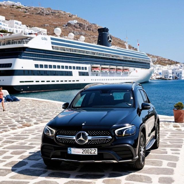 Mykonos: Small Group Tour for Cruise Passengers —Port Pickup - Driving Comfort and Safe Timing on a Tight Port Day