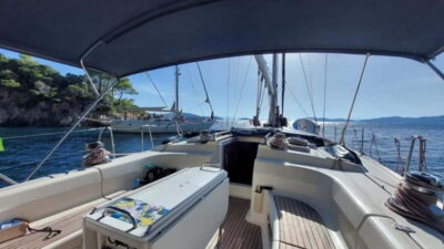 Mykonos: South Beaches Sailing Tour with Lunch and Transfers - Ornos departure: the views you get before you even swim