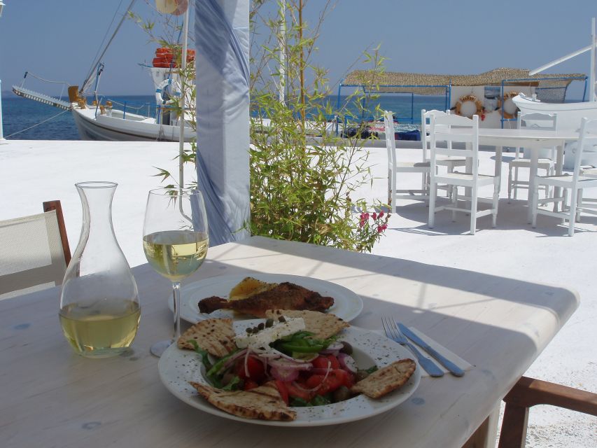 Mykonos: South Coast Cruise - Dragonissi when the weather cooperates: caves, goats, and color changes