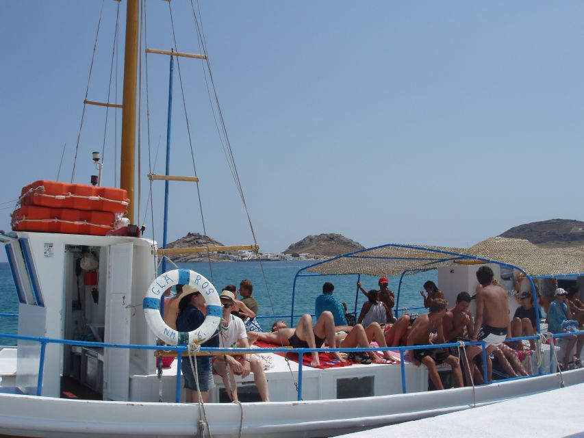 Mykonos: South Coast Cruise - Coming back to Ornos and the Platis Yialos drop