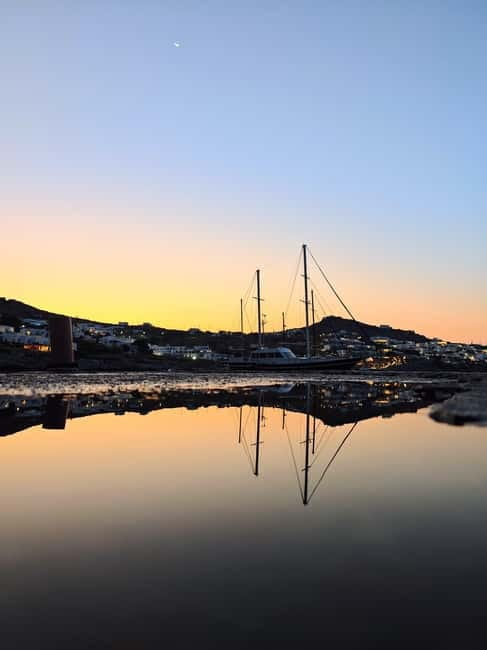 Mykonos: Sunset Boat Cruise with Light Dinner & Drinks - Dinner onboard: light fish meal, BBQ moments, and drinks that keep pace