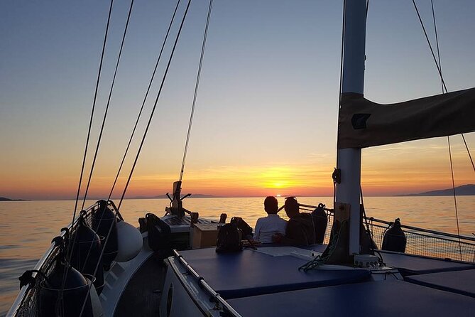 Mykonos Sunset Cruise with Drinks - Little Venice from the water: balconies right at sea level