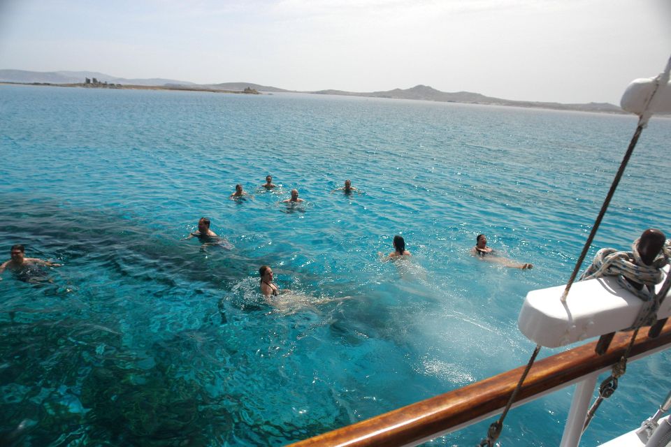 Mykonos: Sunset Party Boat Cruise with 1 Drink - Meeting at the Aegean Ventures Kiosk: Start Smooth, Start Early