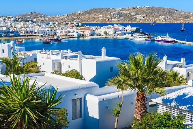 Mykonos Town and Island Half-Day Tour - The return viewpoint pause and how to use it for your own Mykonos plan