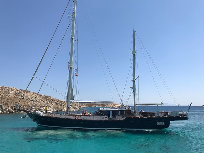 Mykonos: Yacht Cruise to Rhenia and Guided Tour of Delos - Rhenia: Uninhabited Island Time That Feels Like a Reset