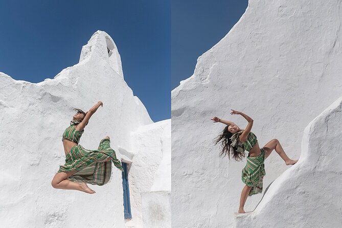 Photo shooting session in Mykonos town - Price and value: $288.37 per group up to 4