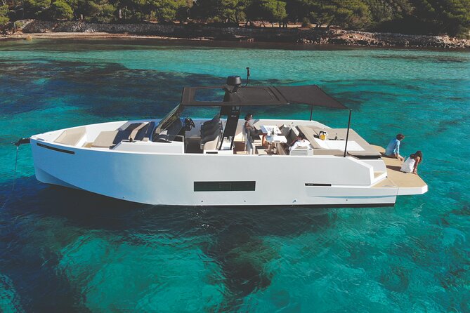 Private 5-Hour Cruise on Brand-New Luxury Yacht in Mykonos (Para Voce) - Elia Beach: the best payoff stop for swimming, snacks, and Greek wine