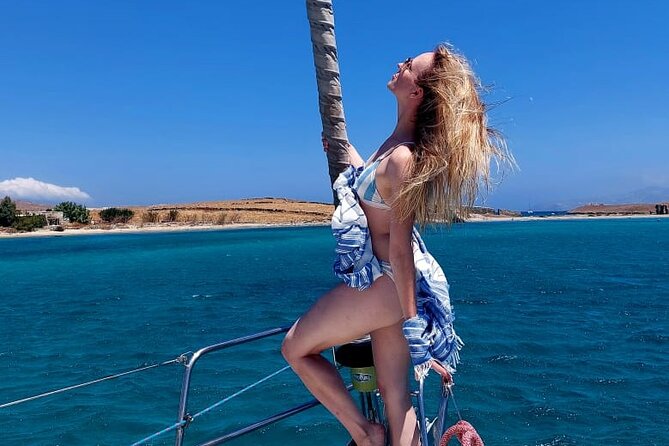 Private sailing cruise-Mykonos Southern Beach Hopping withLunch - Private Mykonos Sailing That Lets You Pick Your Southern Stops