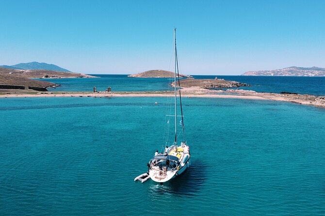 Small group,pass by Delos,swim in Rhenia,snap LVenice, free trans - Pickup and timing: what your start time changes