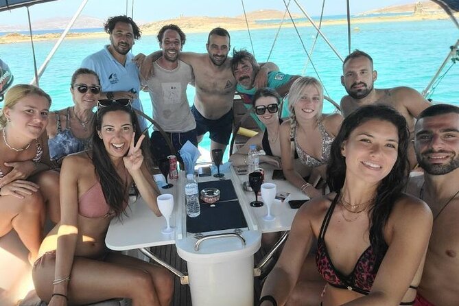 Small group,pass by Delos,swim in Rhenia,snap LVenice, free trans - Rhenia island: swim time and lunch that actually feels like lunch